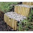 Nortene TALOS ROLL  rönk jellegű fa ágyásszegély Ø 5 x 30 x 150 cm