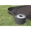 Nortene ETIK BORDURA műanyag ágyásszegély  15 cm x 10 m szürke