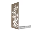 Nortene DECO PANEL ATHEA fém panel levél mintázat barna