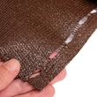 Nortene RECYNET PLUS - szőtt árnyékoló háló gomblyukakkal barna 2 x 50 m