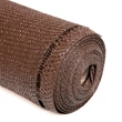 Nortene RECYNET PLUS - szőtt árnyékoló háló gomblyukakkal barna 2 x 50 m