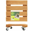 Nortene FLORA ROLL LASURÉ keményfa virágalátét 30 x 30 cm