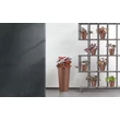 Prosperplast Virágcserép 300c tubus corten - corten acél 
