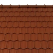Tondach Kékes Plus ívesvágású alapcserép FusionProtect rézbarna