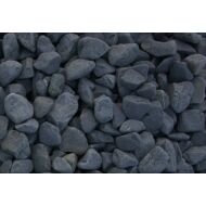 Stone and Home Thassos, fekete (dark), natúr kerti dekorkavics, 15 kg, 3-6 cm