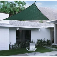 Nortene SUNNET KIT ∆ szőtt napvitorla 3 x 3 x 3 m zöld
