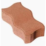 Leier Serpentino térkő piros 12x24x10 cm