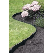 Nortene ETIK BORDURA műanyag ágyásszegély  15 cm x 10 m fekete
