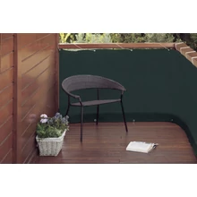 Nortene BALCONY EASY szőtt háló korlátra fém fűzőlyukakkal 0,9 x 5 m zöld