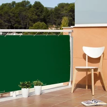 Nortene BALCONY CITY dekoratív, szőtt árnyékoló 0,9 x 3 m zöld