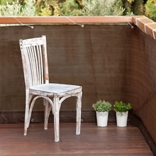 Nortene BALCONY EASY szőtt háló korlátra fém fűzőlyukakkal 0,9 x 5 m barna
