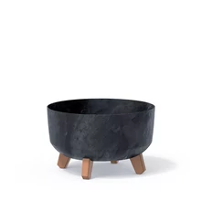 Prosperplast Virágcserép 300le gracia low beton effect - antracit 