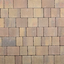 Leier Castrum kombi térkő natúr, gesztenye 5 cm