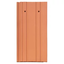 Újház Kerka hornyolt egyenesvágású alapcserép natúrvörös