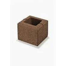 Semmelrock Rivago kerítéselem félkő mokka 20x20x16 cm