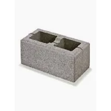 Semmelrock Rivago kerítéselem normálkő középszürke 20x40x16 cm