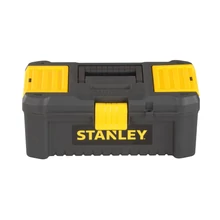 Stanley szerszámosláda csavartartóval , műanyagcsatos 12 1/2&quot;