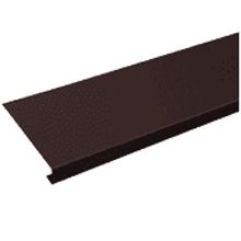 Terrán páracseppentő ereszlemez, acél gesztenyebarna 19x200 cm