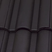 Terrán Danubia Szellőzőcserép ColorSystem fekete, ÚJ
