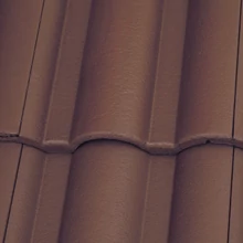 Terrán Danubia Szellőzőcserép ColorSystem barna, ÚJ