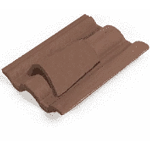 Terrán Standard szellőzőcserép ColorSystem kakaóbarna