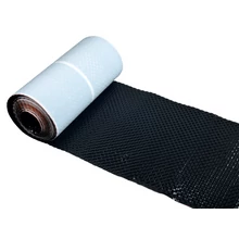 Dachler Alu Flex Plus 3D kémény- és falszegély fekete 300 mmx5 m