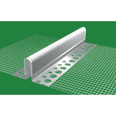 Hálós meződilatációs profil PVC - 2,5 fm/db