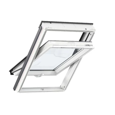 Velux GLU MK06 0061 Standard Billenő PU bev. tetőablak, felső kil. 3 r. üv. fehér 78x118 cm