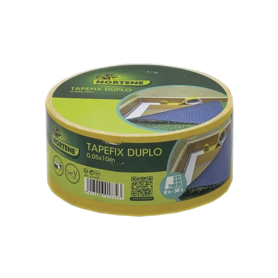 Nortene TAPEFIX DUPLO kétoldali öntapadó illesztőszalag 5 cm x 10 m
