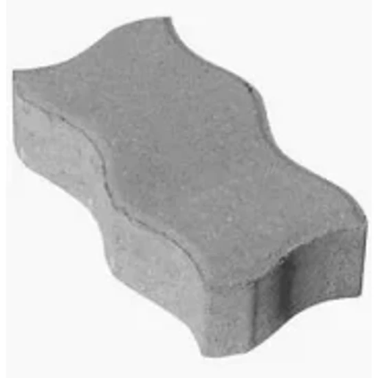 Leier Serpentino térkő szürke 12x24x10 cm