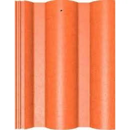újHÁZ Toscana Lux Matt beton alapcserép téglavörös