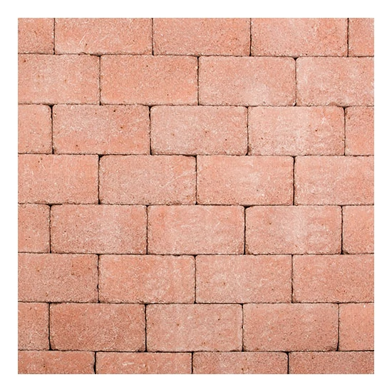 Leier Patio térkő és falazóelem antik, téglavörös melírozott 12,4x25x5 cm