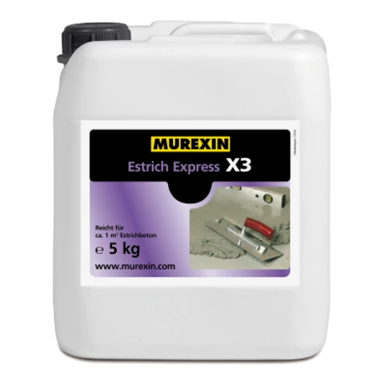 Murexin X 4 Esztrich kötésgyorsító adalékszer 5kg