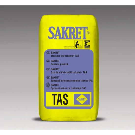 Sakret TAS Előfröcskölő, szárító vakolathoz 30 kg
