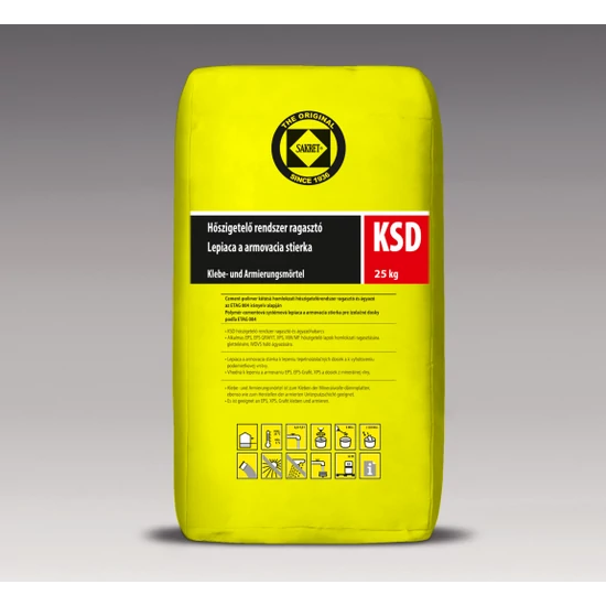 Sakret KSD Hőszigetelő rendszerragasztó,  25 kg
