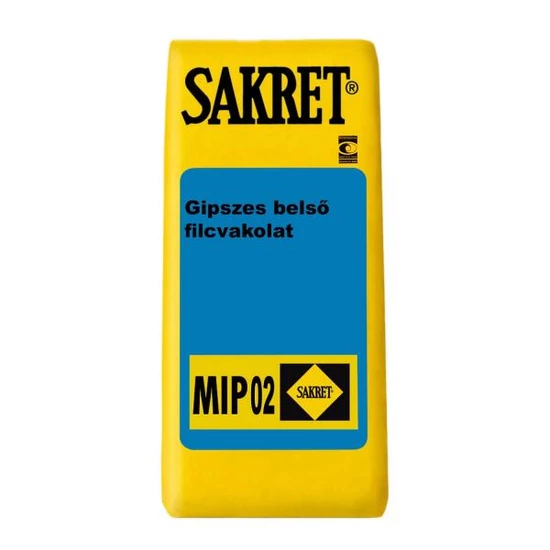 Sakret MIP-02 Mész-gipsz alapvakolat