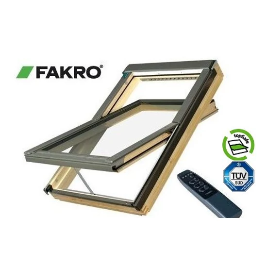 FAKRO FTP-V U3 Z-Wave - Billenő fa tetőtéri ablak távvezérléssel