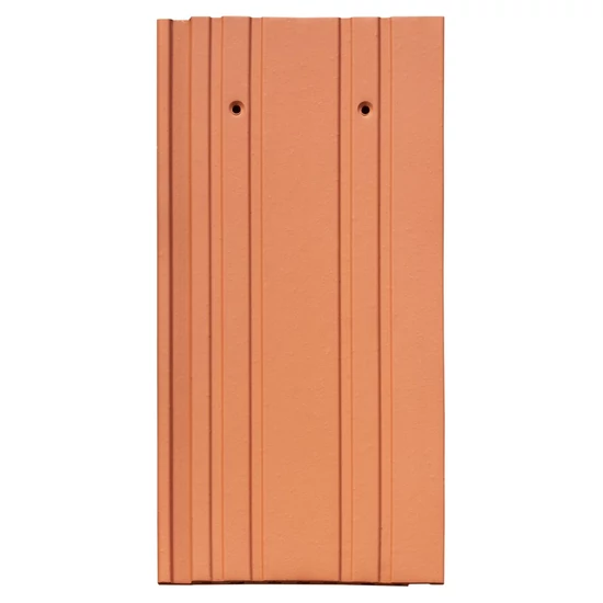 Újház Kerka hornyolt egyenesvágású alapcserép natúrvörös