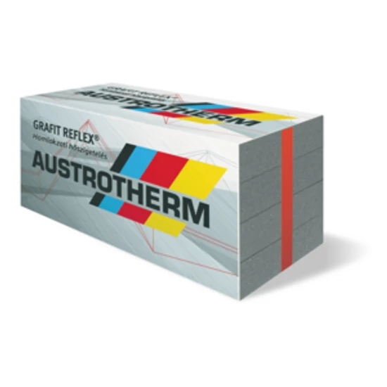 Austrotherm Grafit Reflex EPS 80, 6 cm homlokzati hőszigetelő lemez