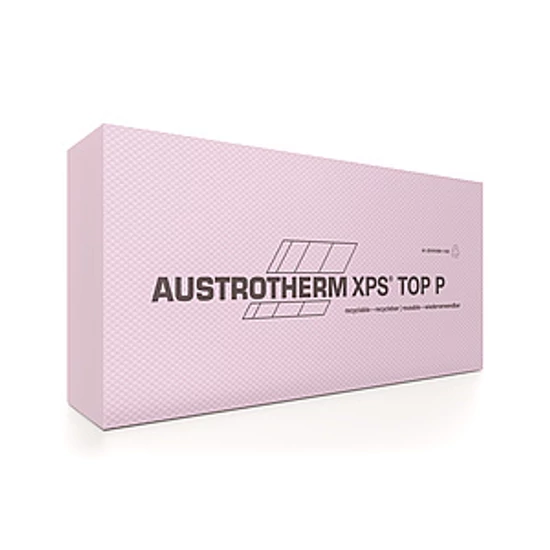 Austrotherm XPS Top P GK, 8 cm hőszigetelő lemez, egyenes él
