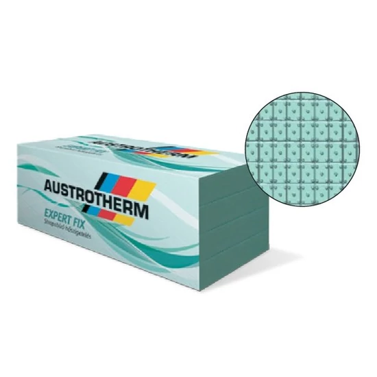 Austrotherm Expert Fix 10 cm lábazati hőszigetelő lemez, egyenes él