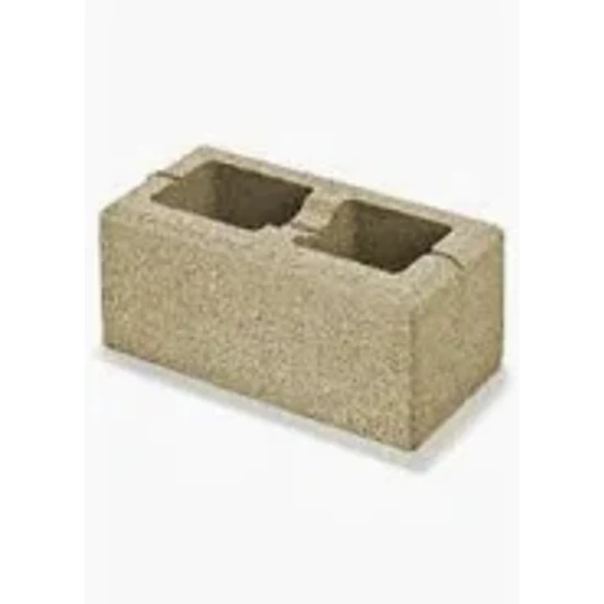 Semmelrock Rivago kerítéselem normálkő világos beige 20x40x16 cm