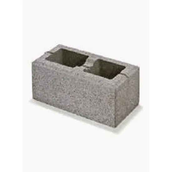 Semmelrock Rivago kerítéselem normálkő középszürke 20x40x16 cm