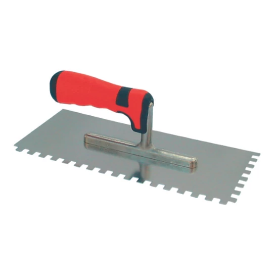 Rozsdamentes fogazott glettelő SOFT 6x6mm