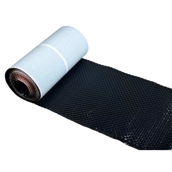 Dachler Alu Flex Plus 3D kémény- és falszegély fekete 300 mmx5 m