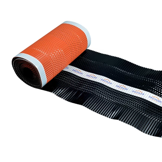 Dachler Micro Roll alumínium kúpalátét fekete 300 mmx5 m